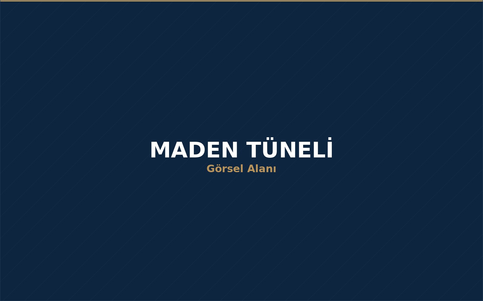 Vital Active kaya tuzu madeni tünel içi görüntüsü